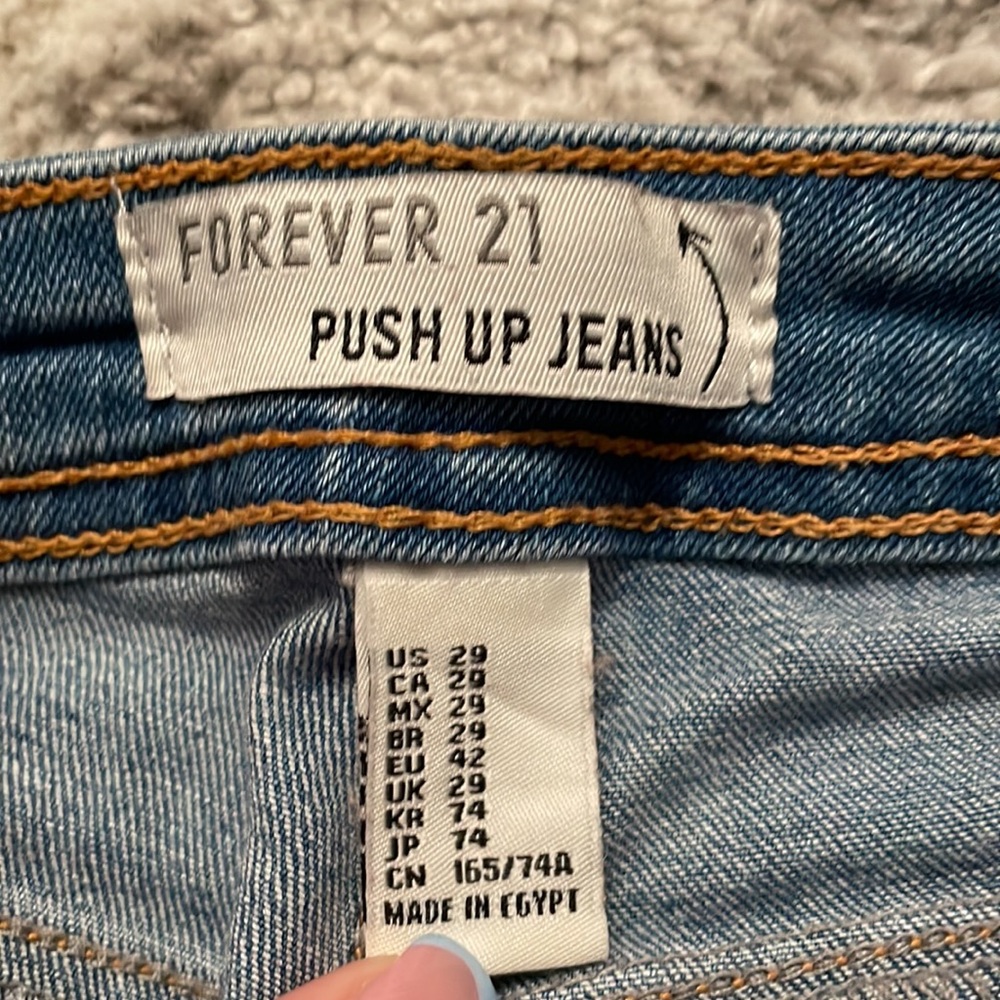 Skinny Jeans No Rips - Picture 2 of 4